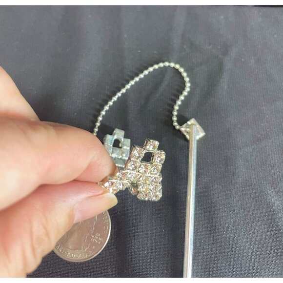 Silver‎ Crystal Rhinestone Bridal Hair Accessories Wedding Prom Lot of 9 NWT